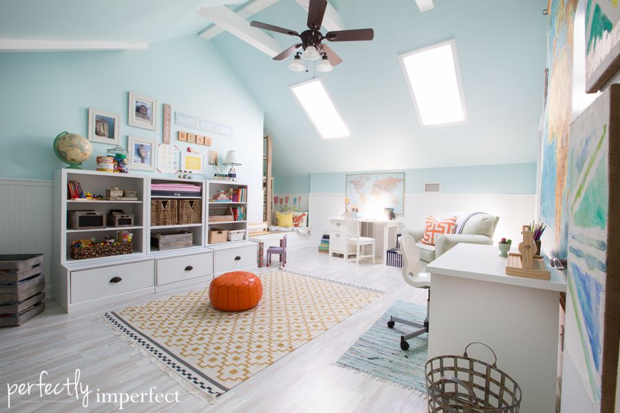 Playroom & Homeschool Room Reveal | perfectly imperfect