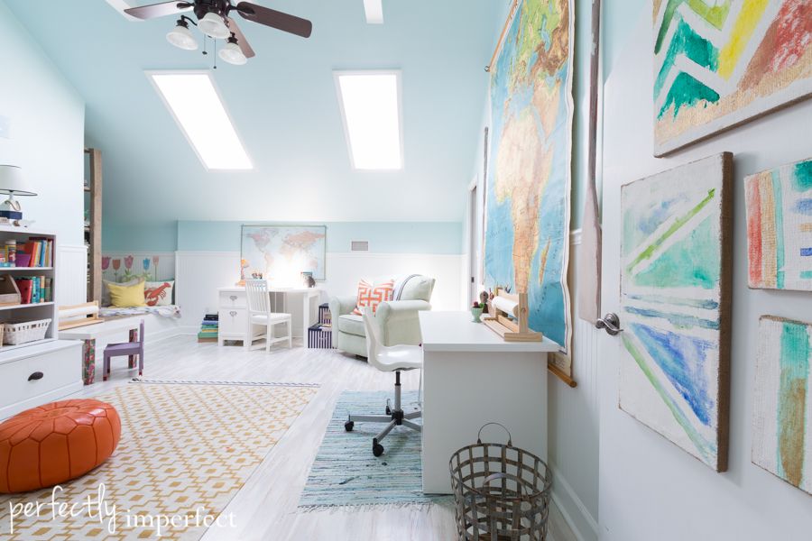 Playroom & Homeschool Room Reveal | perfectly imperfect