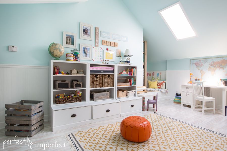 Playroom & Homeschool Room Reveal | perfectly imperfect