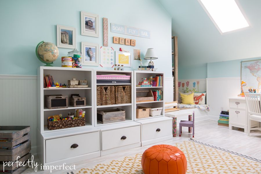 Playroom & Homeschool Room Reveal | perfectly imperfect