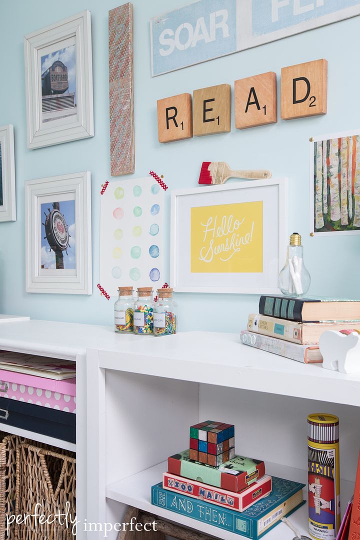 Playroom & Homeschool Room Reveal | perfectly imperfect