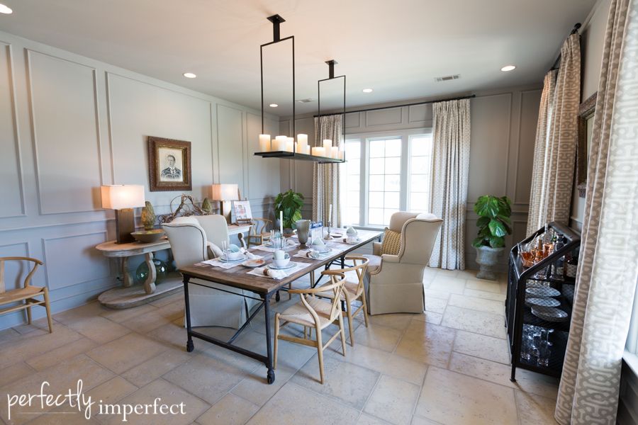 Southern Living Inspired Home:  Dining Room & Guest Room | perfectly imperfect