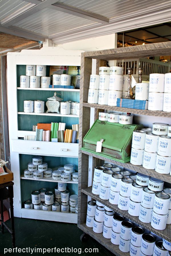 Annie Sloan Chalk Paint at perfectly imperfect