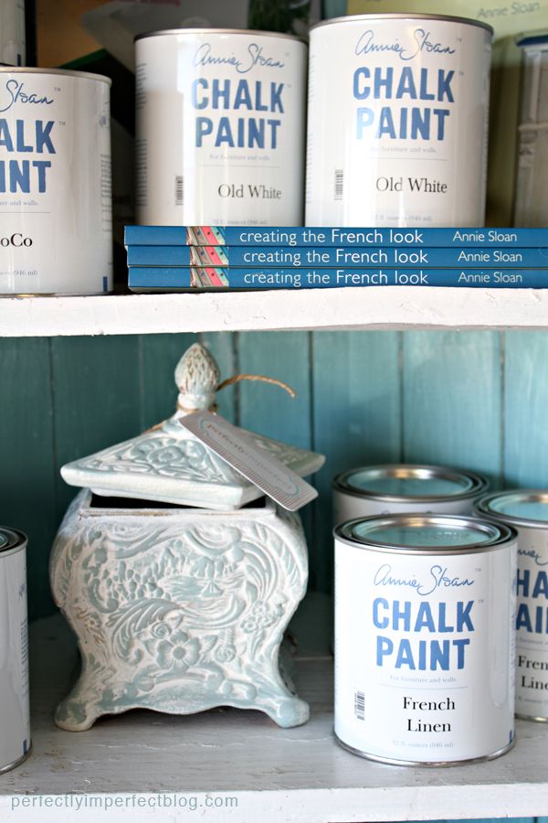 Annie Sloan Chalk Paint at perfectly imperfect