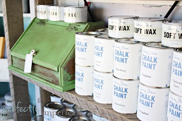 Annie Sloan Chalk Paint at perfectly imperfect