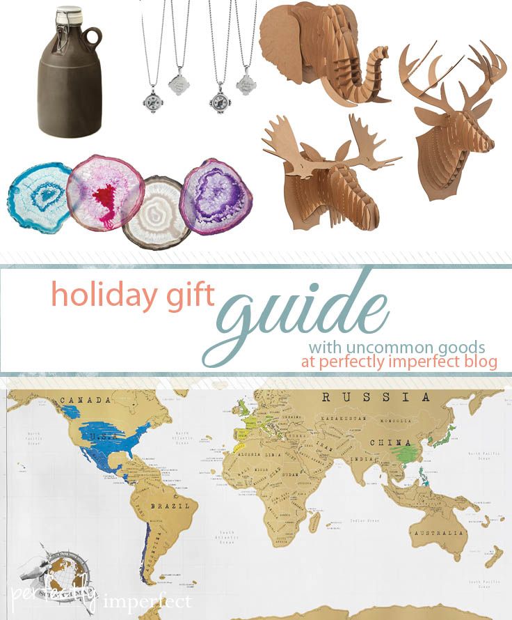 Holiday Gift Guide with Uncommon Goods & Perfectly Imperfect