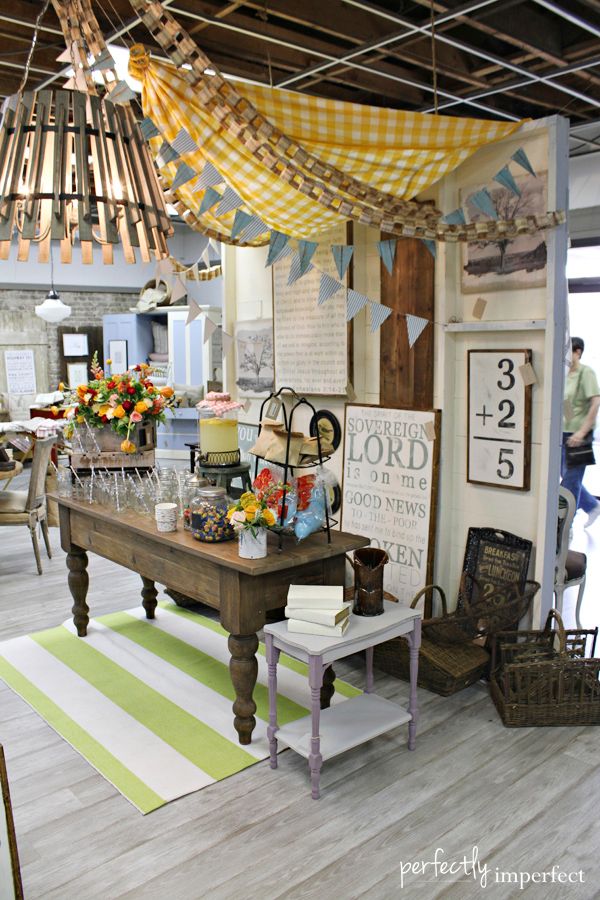 perfectly imperfect's vintage market | shop displays & fair