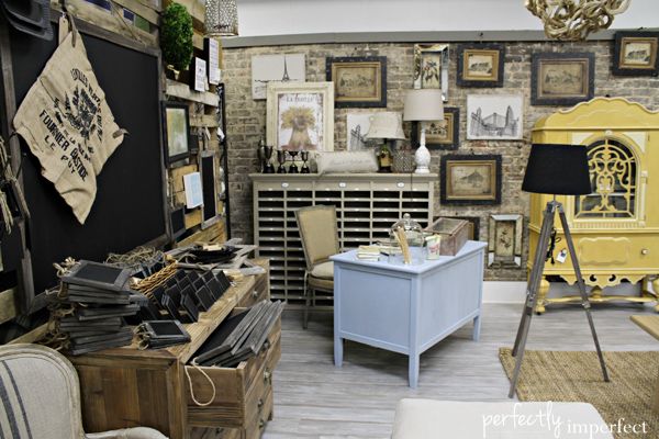 Vintage Market | shop displays | perfectly imperfect