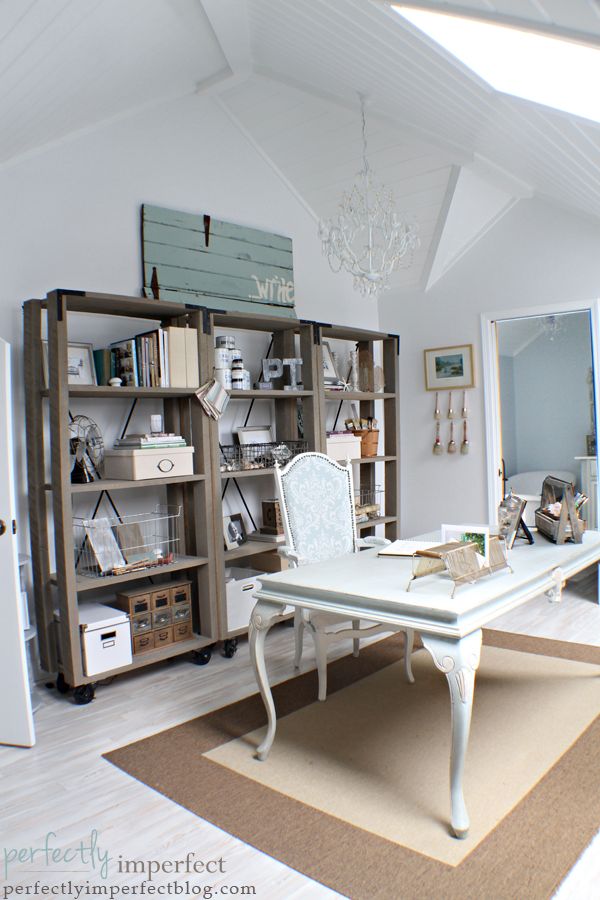 home office makeover @ perfectly imperfect