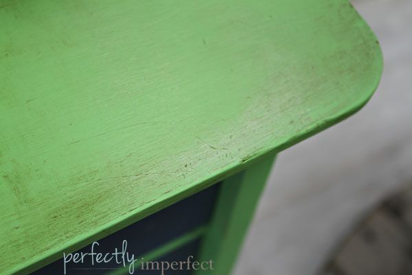 Chalk Paint | How to Paint Furniture | Antibes Green | Annie Sloan | perfectly imperfect
