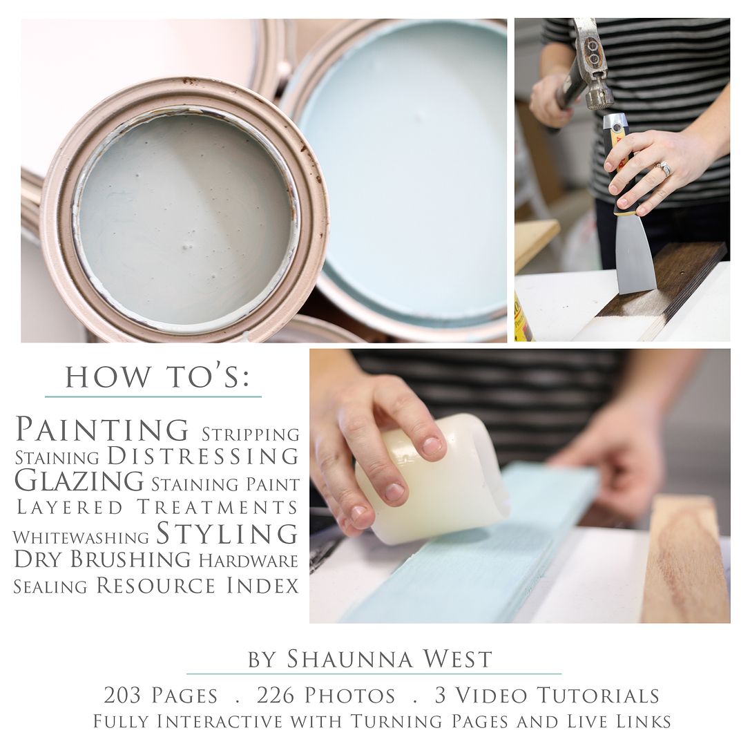painted furniture ebook from shaunna west at perfectly imperfect