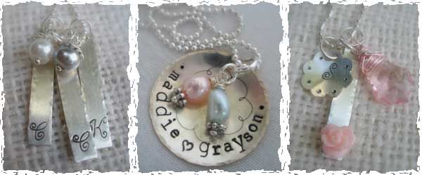 hand stamped jewelry giveaway