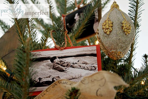 Simple DIY Photo Ornament | Handmade Christmas Ornament | perfectly imperfect