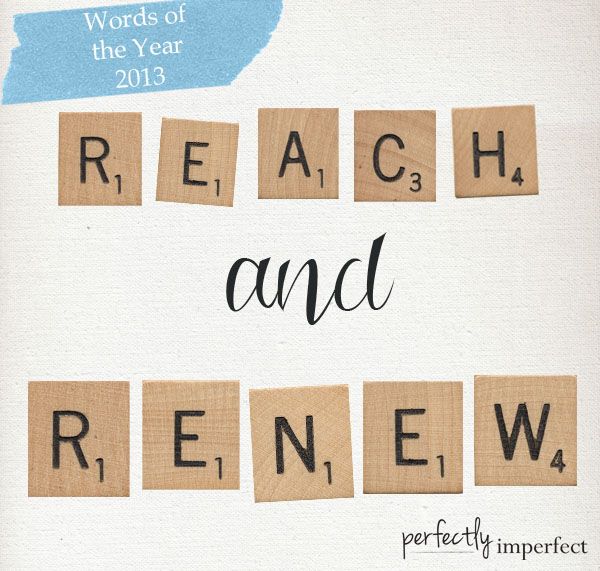 Words of the Year 2013 | perfectly imperfect