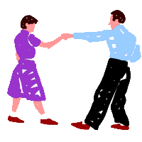 pareja bailando