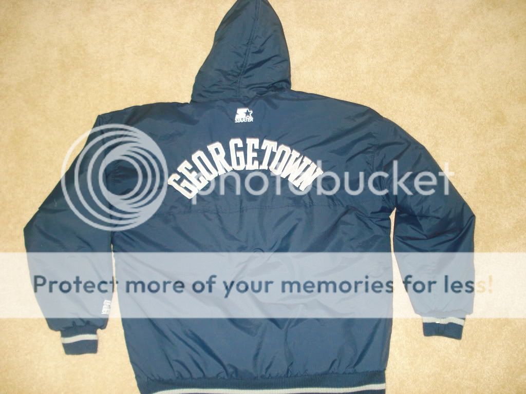   de Hoyas de la universidad del NCAA Georgetown del arrancador talla. L