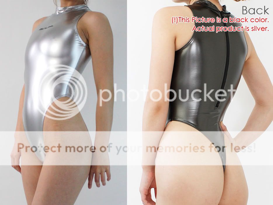 JAPAN REALISE [SizeLL]Super Shiny Rubber Swimsuit Badeanzug Leotard