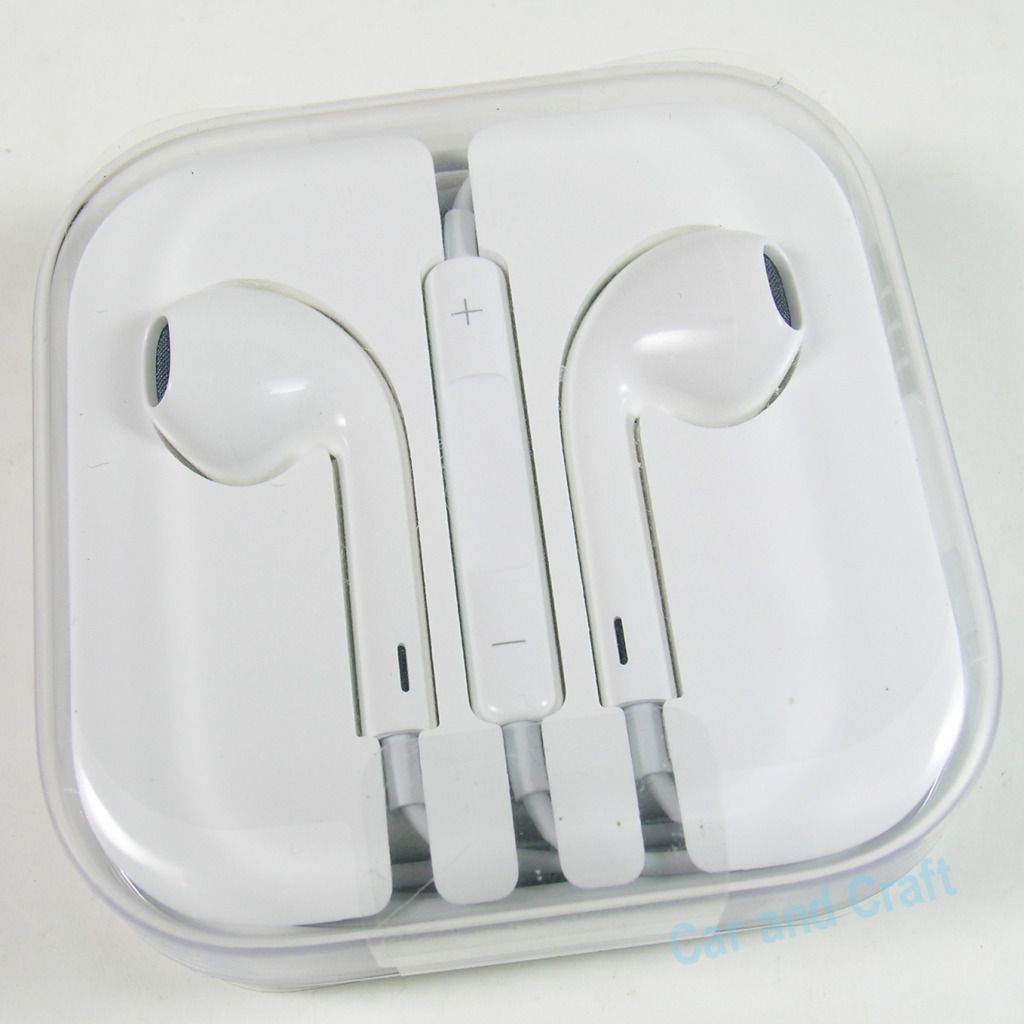 Genuine Original Apple iPhone 5 6 Plus EarPods Headset Headphone ...