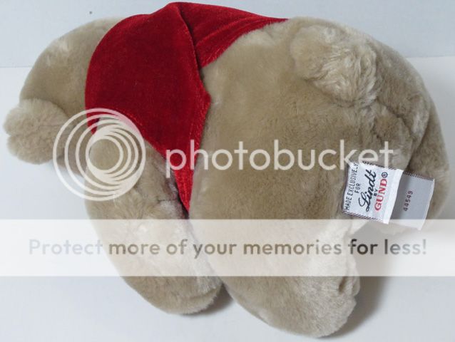 Gund Exclusive LINDT SANDY BROWN TEDDY BEAR Stuffed Plush Animal 44549 