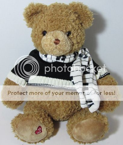   BLOOMINGDALES LITTLE BROWN Teddy BEAR Stuffed Plush Animal TOY 46617