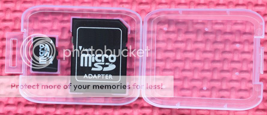 2GB TF memory card with SD adapter for DV DC Camcorder  player with 